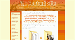 Desktop Screenshot of plrcontentsite.com