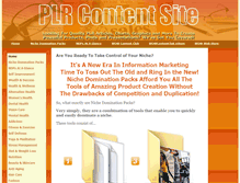 Tablet Screenshot of plrcontentsite.com